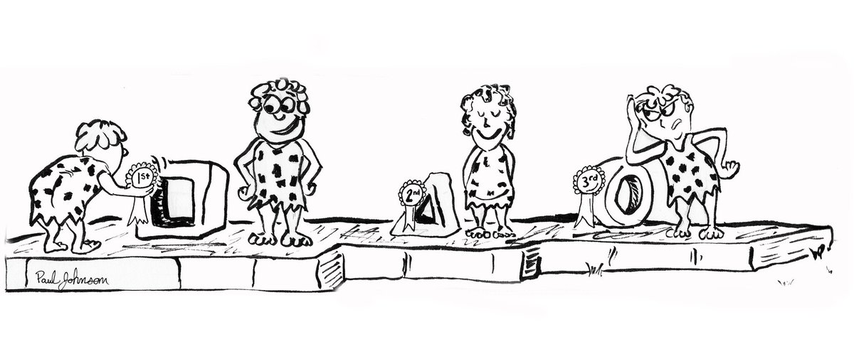 safespace_comic's tweet photo. The invention of the wheel will have to wait!

#webcomics #webcomic #humor #cavemen #caveman #comicstrip #instacomic #wheel #inventions #inventionofthewheel #Contest #3rdprize #thirdprize #thirdplace #Competition #tire #podium https://t.co/ot07WrTqn1