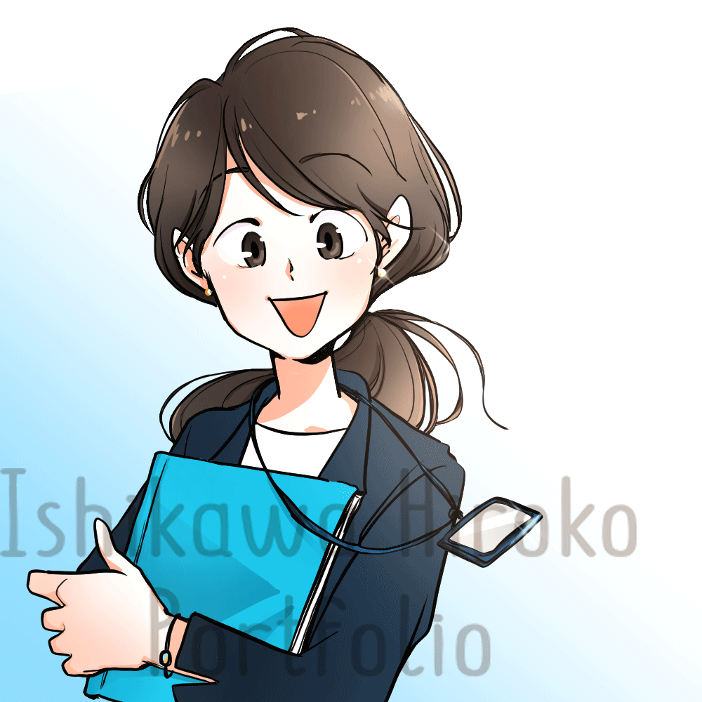 コミックタッチのイラスト開拓。
こういうガッツリ漫画風のイラストはマンガ制作も含めて意外と多いからしっかり制作していきたいところ。