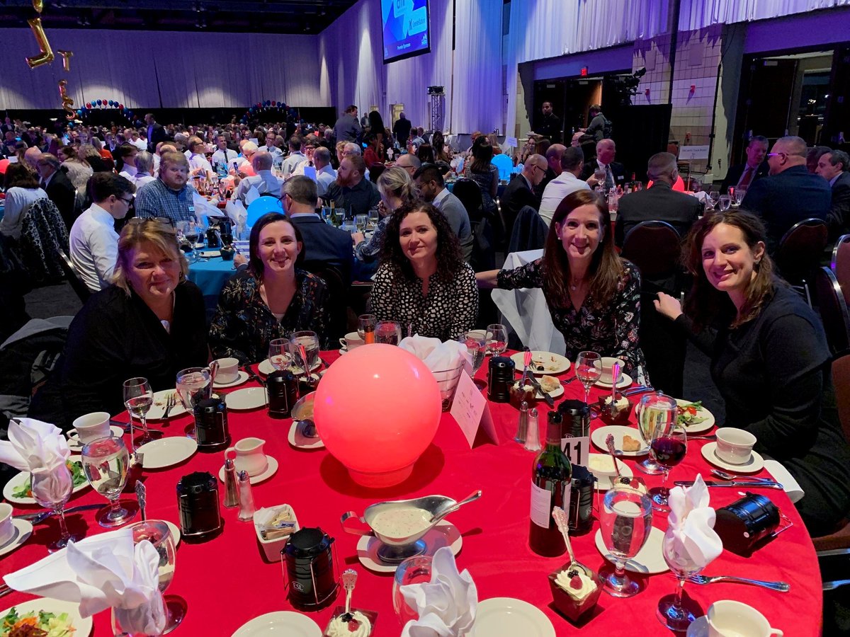 The team is celebrating with our fellow honorees tonight at the @rochesterChambr #ROCtop100 event! Thanks to our employees &amp; clients for helping us get there! #ROC
