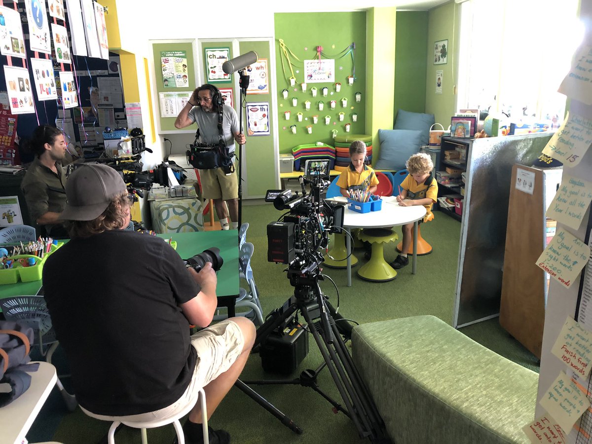 Playlight filming has begun in Prep!