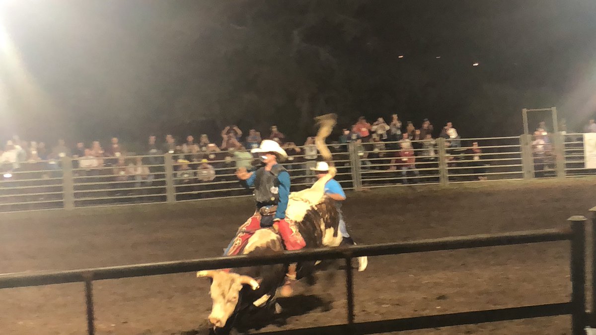 SQFI's tweet photo. Tippin’ our hats to these cowboys! Thanks for joining us at tonight’s rodeo, Conference goers! #SQFILearning https://t.co/2AtC7Hkbfe