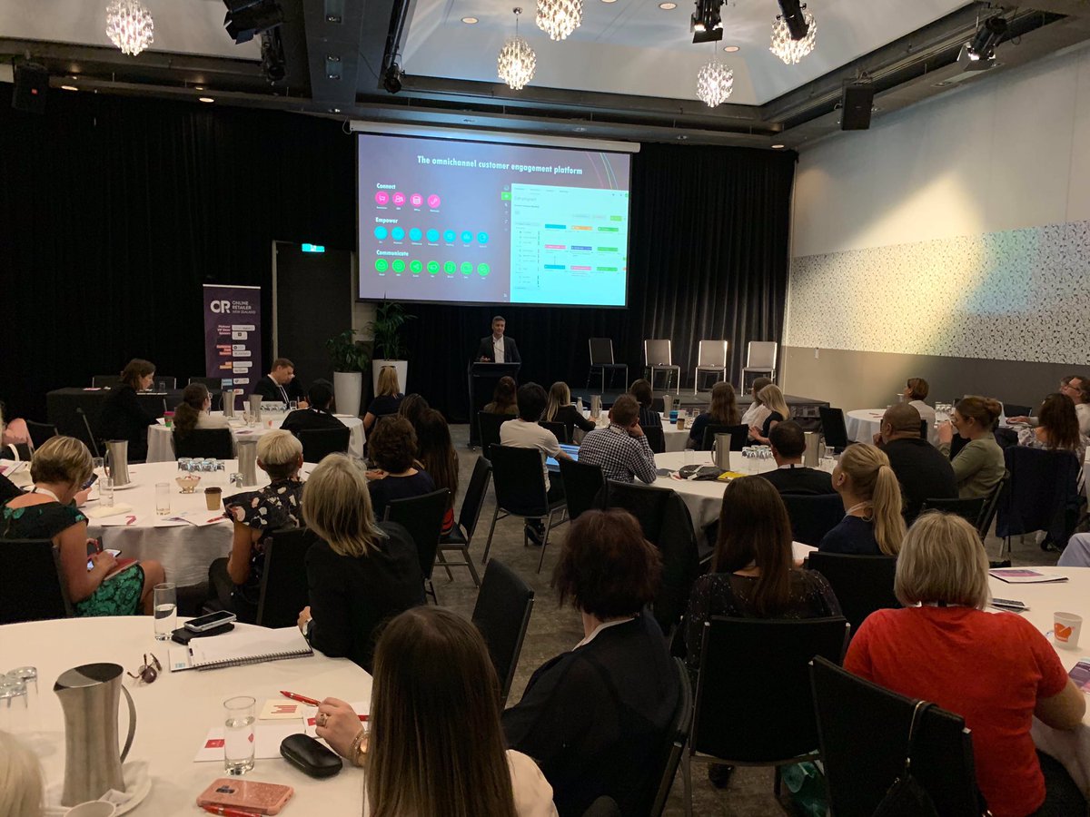 Packed house at @RohanLock’s presentation during the #OmnichannelMarketing track at <a href="/eretailer/">@eretailer</a> in Auckland - Omnichannel marketing automation strategies to enhance #CustomerEngagement. 

#ORNZ19 #OR19