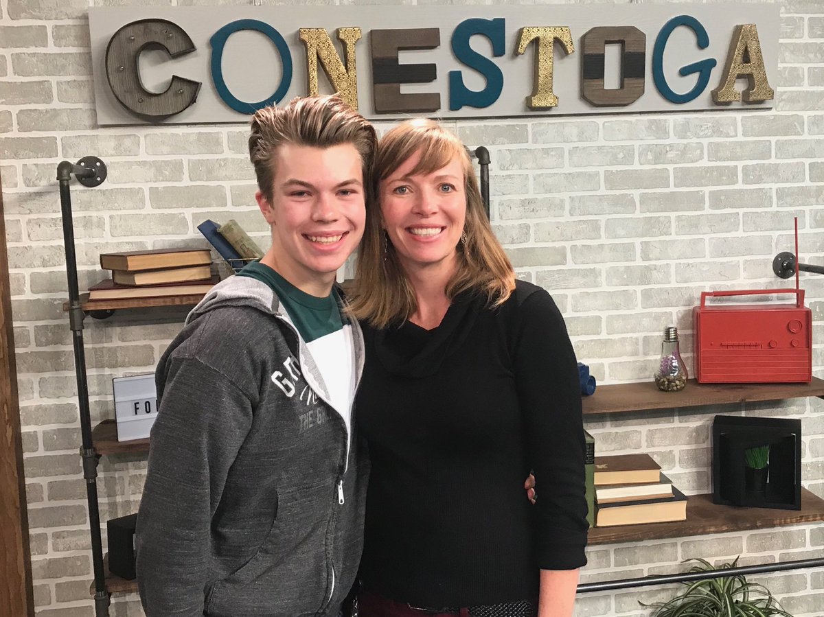 It was so great to show my son what I do at work ⁦@ThinkConestoga⁩ #lovemyjob #takeyourkidtoworkday