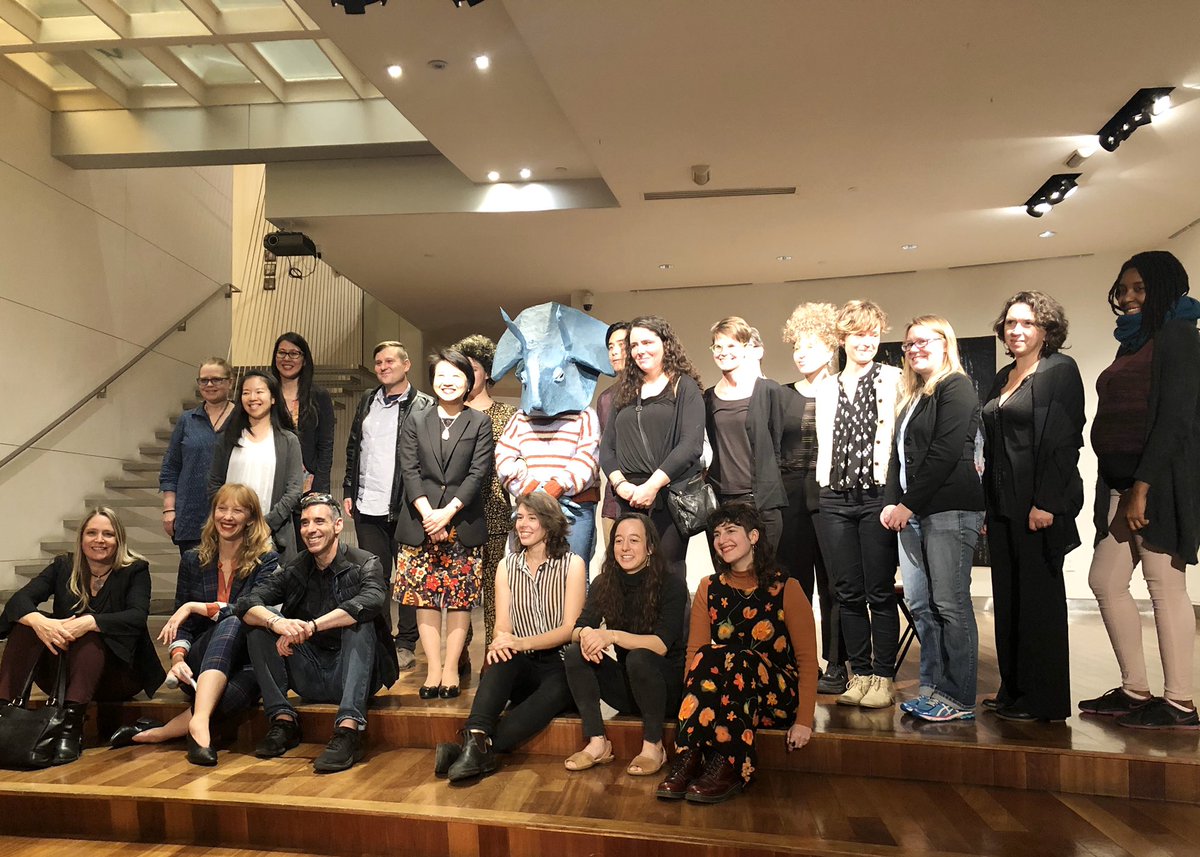 TaiwanInNewYork's tweet photo. Opening night of the 2019 Creative Climate Awards presented by @HumanImpacts. Congratulations to Russell Ritell, David Andree, and Natalya Khorover Aikens! #Taiwan is happy to once again support this inspiring project! 🎨🌳🌏

#ClimateAction #TaiwanCanHelp #CreativeClimate2019 https://t.co/utiWSozzDb