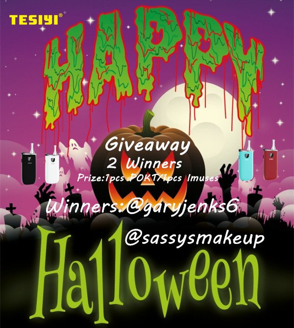 tesiyiofficial's tweet photo. Congratulations for all winners, please PM us with your shipping information.

#tesiyi #pokt #imuses #giveaway #tesiyicbd 

@garyjenks6

@sassysmakeup https://t.co/7foZPRYiAC