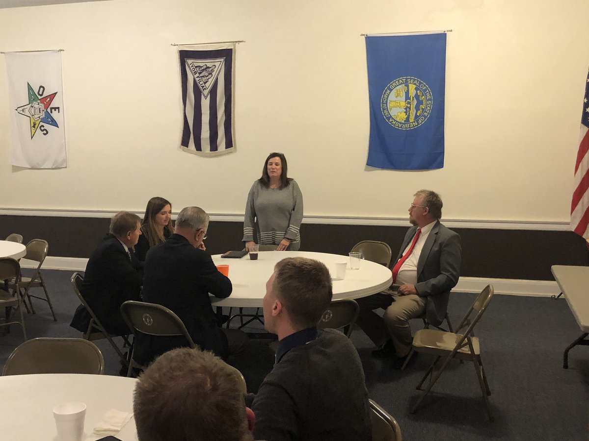 Our Kearney #RiteCare clinician <a href="/speechpather/">Denise Wolfe</a> talks about RiteCare speech pathology at the Rob Morris Lodge #46 meeting in Kearney. #slpeeps