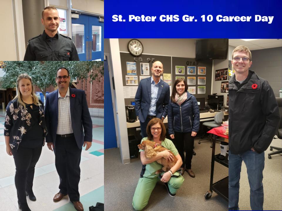 a_kuseler's tweet photo. How fortunate our Gr. 10 students @StPeterOCSB were to learn about a variety of careers from exceptional guest speakers! #OCSBCareerWeek https://t.co/ebJQSVMUL4