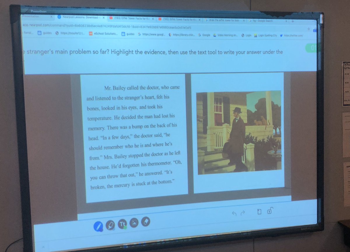 SuzyWright3's tweet photo. Nearpod makes our read alouds interactive. The collaborate feature gives all of us a voice, and we ALL want to be heard.#OurWhy #CILD @ChinaSpringES @nearpod https://t.co/gEaWjkpAK5