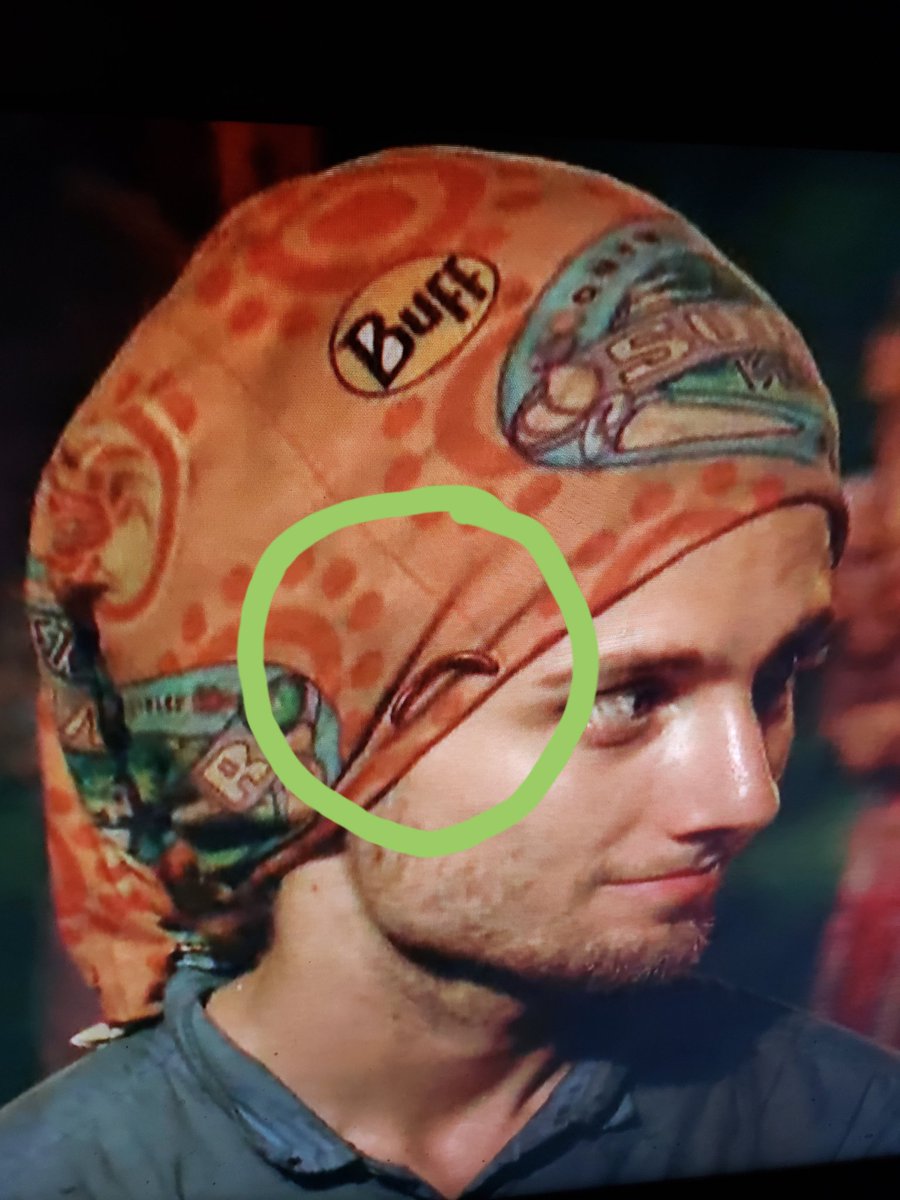 Ms_REDACTED's tweet photo. @survivorcbs @JeffProbst Last sighting of Jack's Buff Bug #FindTheBuffBug https://t.co/DVq5AQj85L