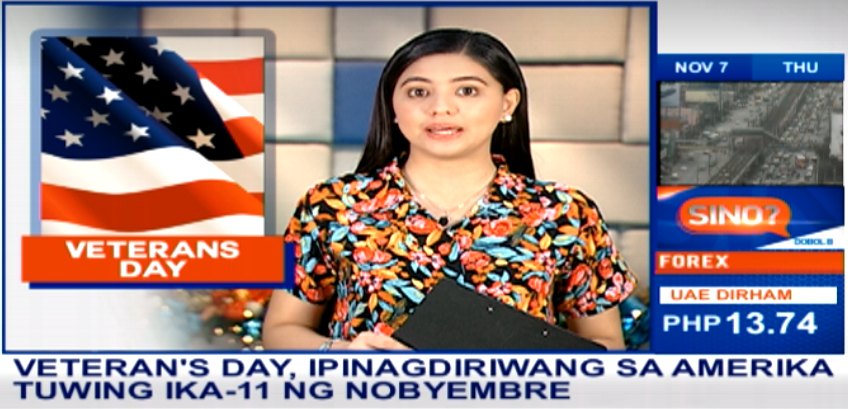 dzbb's tweet photo. #AlamN'yoBa? na noong Nov. 11, 1918 ay napirmahan ang armistice o kasunduan na nagwakas sa World War 1, kaya naman tuwing Nov. 11 ay ipinagdiriwang ang Veterans Day sa Amerika. https://t.co/wuYIjgINLT