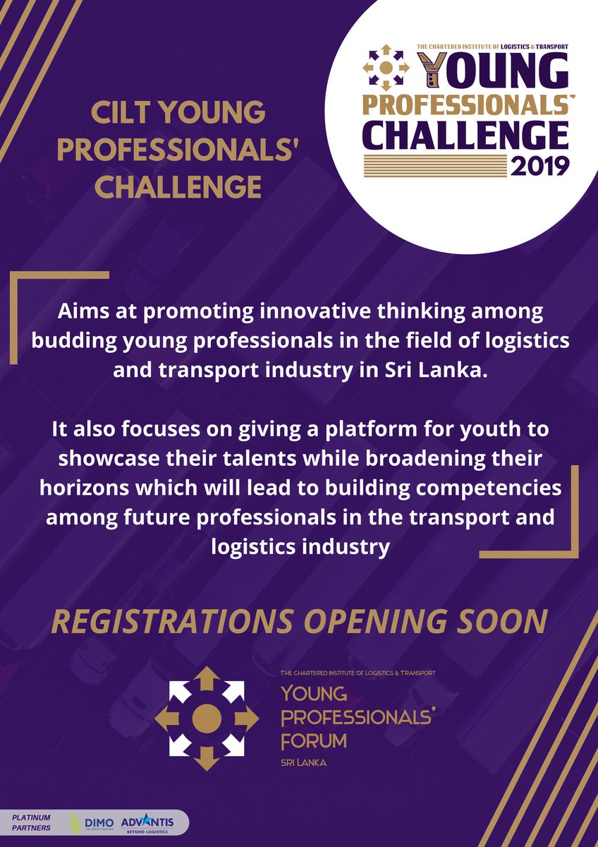 CILTSLNG's tweet photo. What is CILT Young Professionals' Challenge?
#YPC2019 https://t.co/WTOjEccz68