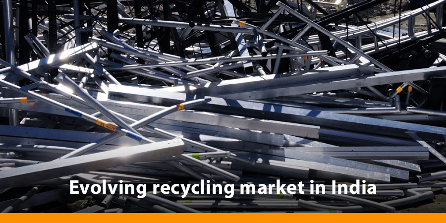 MetsoOfficial's tweet photo. Take a look at our quick overview of the #metalrecycling market in #India - the land of #steel: https://t.co/1NyrGmwMgP Growing amount of #iron and steel require the country to organize the #recycling sector. #RecycleWithMetso https://t.co/QB2MMihgwc