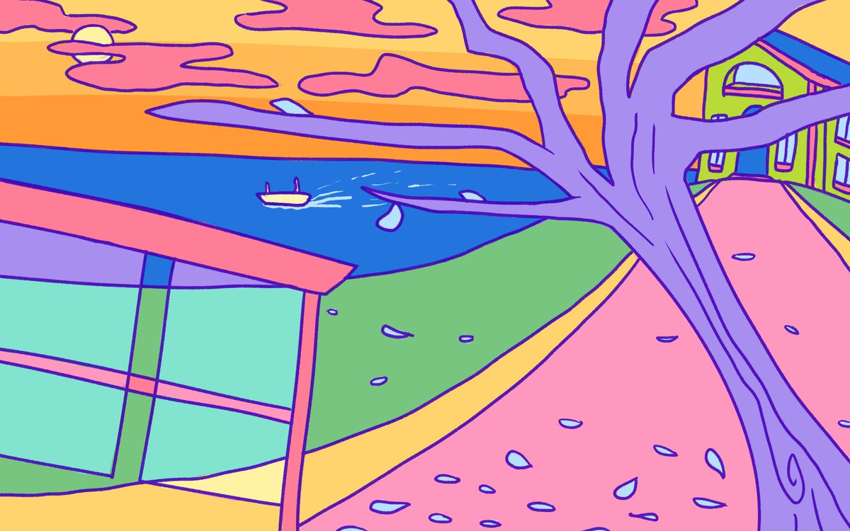 _hanimation's tweet photo. had to paint something from my dreams https://t.co/j8z59lZFkv