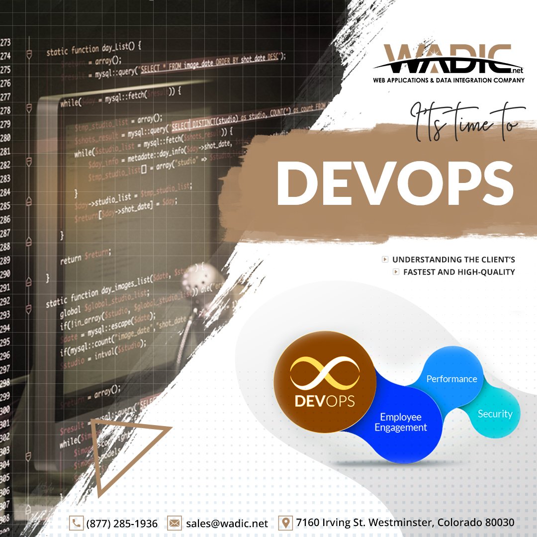 wadicofficial's tweet image. At #WADIC, our #DevOpsdevelopmentservices encircle around in #creating an environment of ease and flexibility to ensure the fastest and high-quality #software release.
For more details:
wadic.net/devops-service…
Talk to Our Expert: (877) 285-1936
Visit: wadic.net