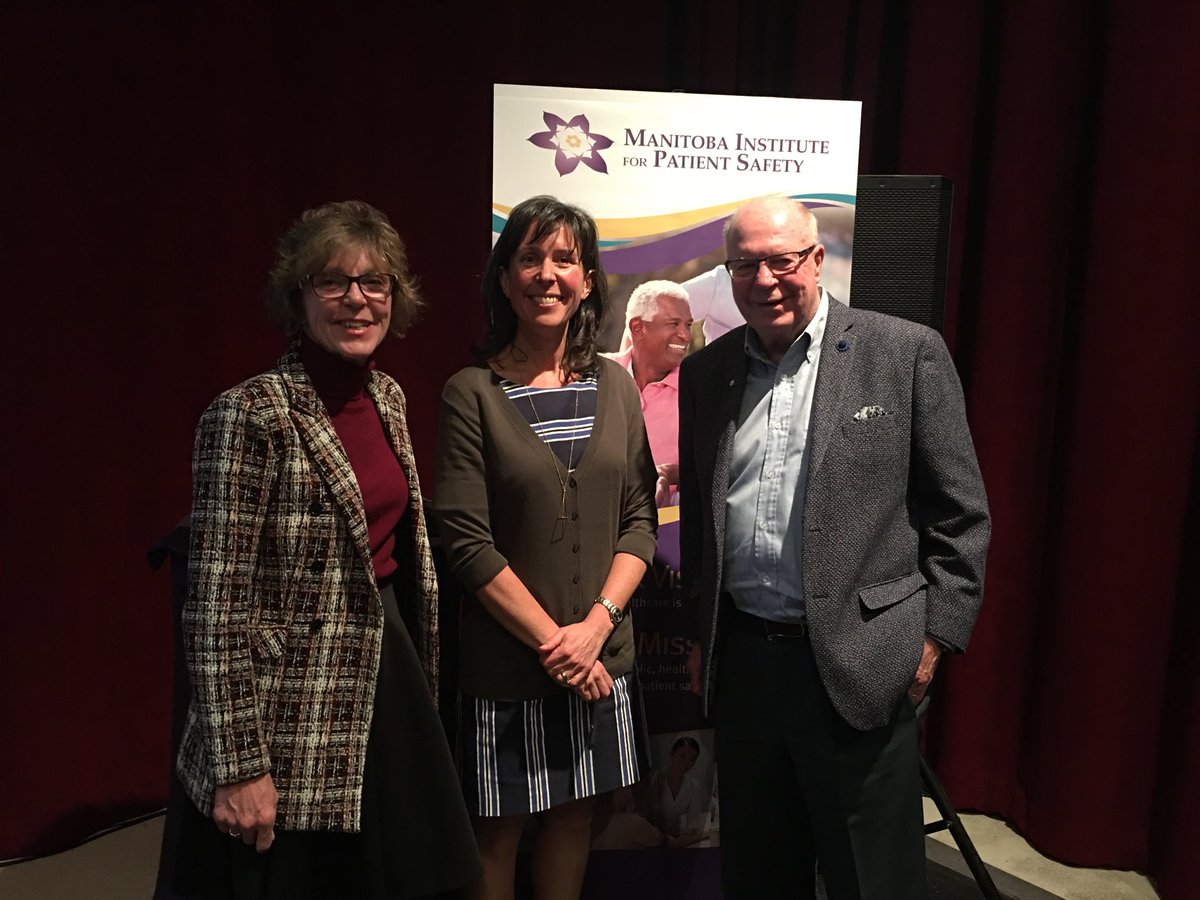 CanadianLibby's tweet photo. #Safely2Sleep got a chance to thank ⁦@MIPS_PtSafety⁩ and Dr. John Wade in person at their annual general meeting for their support of ⁦@Deprescribing⁩ in ⁦⁦@PrairieMtHealth.⁩ Let the culture of safe sleep continue! https://t.co/3hb8bfImS7