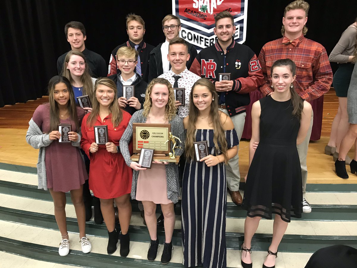nrhsathletics's tweet photo. Great night recognizing our Lions 1st Team SBAAC All-Stars &amp; our league champion girls soccer team &amp; Coach of the Year Rebeccca Keys! Always a special night! https://t.co/FlpMndiBZW
