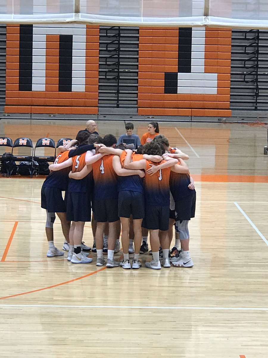 Congratulations to the V boys volleyball team who defeated Monacan 3-1 in the first round of the Region 4B tournament! They will play at MWGS Monday at 6 in the semi-finals.