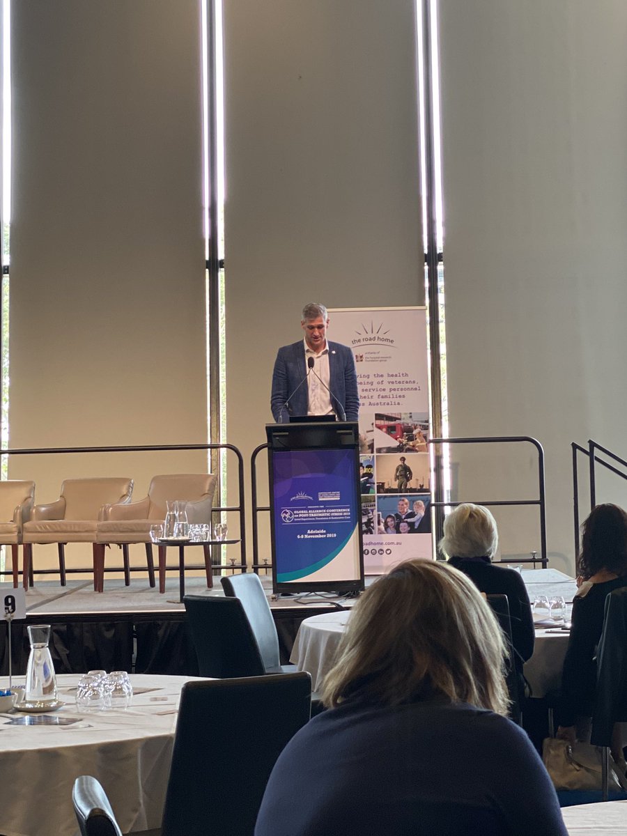 Wellbeing_au's tweet photo. Thank you @wiseshow for an inspirational story and your views on supporting #recovery to inspire and achieve growth at @TheRoadHome_AU Global Alliance Conference on Post-Traumatic Stress @WeAreInvictus #ptsleaders #gacopts2019 https://t.co/XXPaviBxMi