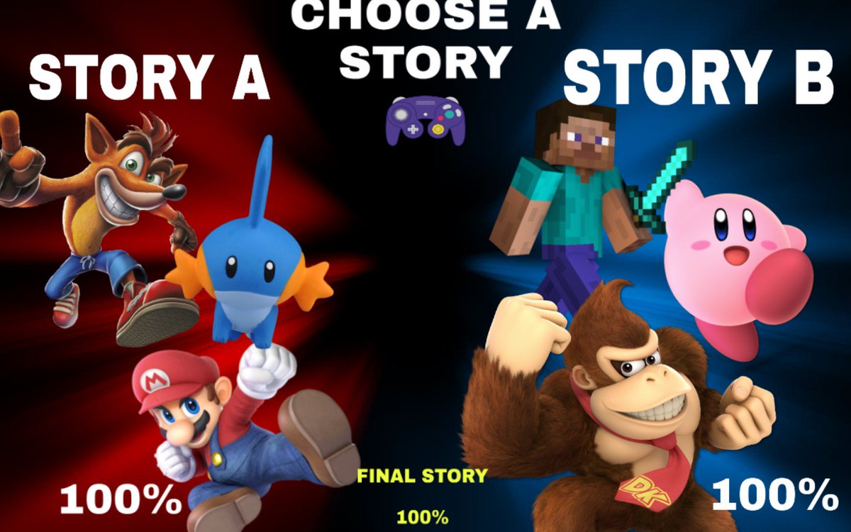 mudkip4smash's tweet photo. 100% on both stories #Subspace2 https://t.co/hdUza4FEkq