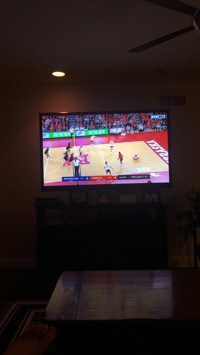 LeviGorsuch's tweet photo. Watching the #Huskers during #btnblockparty while in San Diego! https://t.co/ffp4ljlbsm