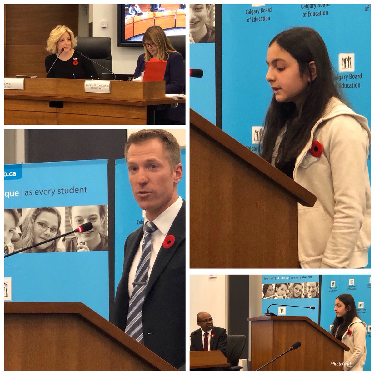 Marwa eloquently explained how important the <a href="/EverActiveAB/">Ever Active Schools</a> bicycle program has been for @rosscarrock students. Sincere appreciation to Chris Fenlon-MacDonald &amp; the Ever Active team for their positive impact in so many ways in CBE schools--our November Lighthouse Award winners!