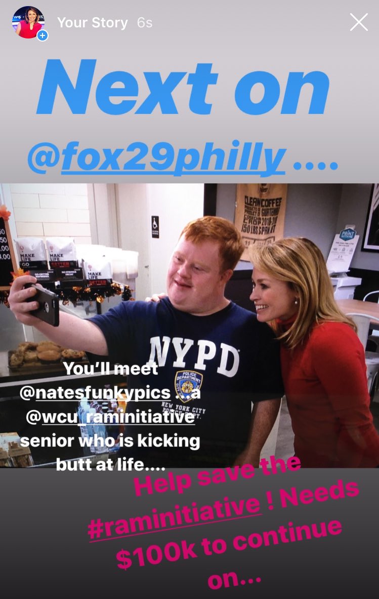 JenniJoyceTV's tweet photo. Help save West Chester Univβs #raminitiative ! Collecting donations here: https://t.co/l6E76krbTo
The story β will be on @FOX29philly next at 10pm! https://t.co/JNGLNfdxCL