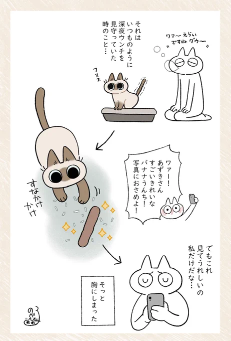 ねこのうんちが健康だとうれしくなるのは私だけじゃないはず 