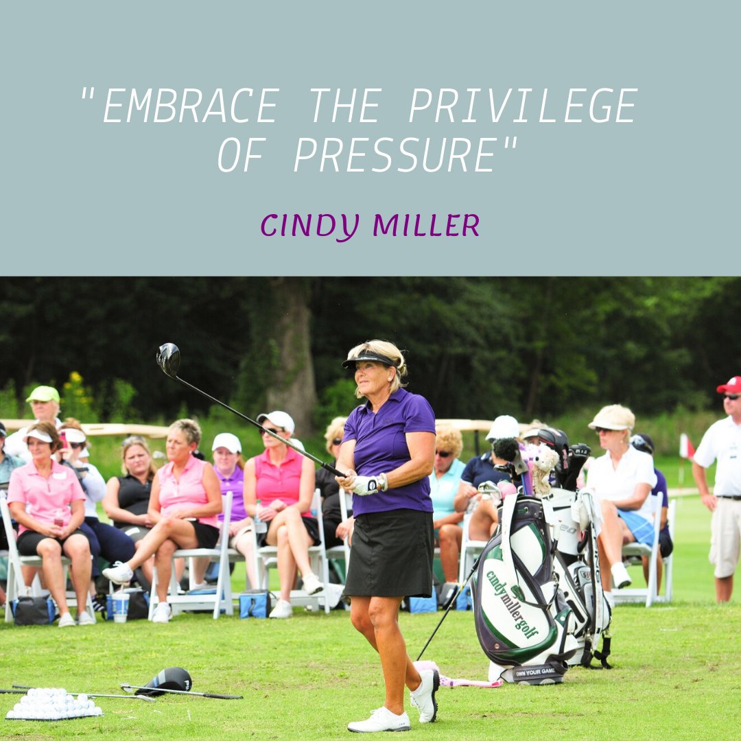 LeanaDelle's tweet photo. One hell of a quote from one hell of a woman, @cindymillergolf . Check out my interview with this former LPGA player by clicking here --> https://t.co/qm3TnNe6vi
#golf #golfer #humblingsport #gowriteit #women #womeninsports #women #fore #presssure https://t.co/AxcNqF1wie