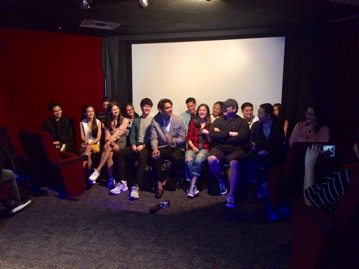 ofc_iwant's tweet photo. So happy! 😍 #HesIntoHerReveal #HesIntoHerStoryCon ❤️

Streaming soon on iWant! 📱
@kaori_oinuma @iamrhysmiguel @donnypangilinan @boyband_joao @mscrizataa @vivoree @AshleyDelMundoo https://t.co/ltR3IqHQ04