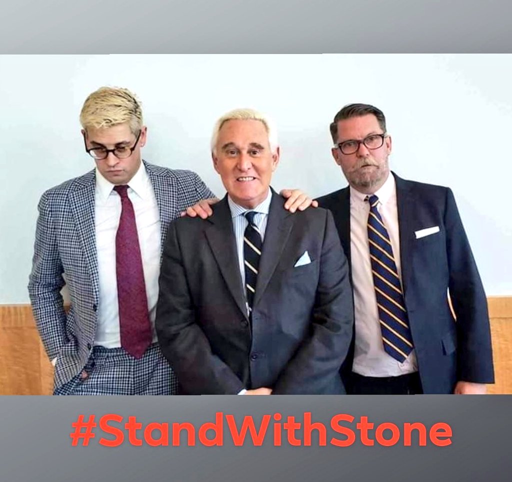 DrMesmer's tweet photo. #RogerStoneIsNotAlone #StandWithStone #DefendFreeSpeech #StopTheBias #KAG #RogerStone Will Not Be Silenced! https://t.co/oMyc6NRSZG https://t.co/Rl1nOGLn4D