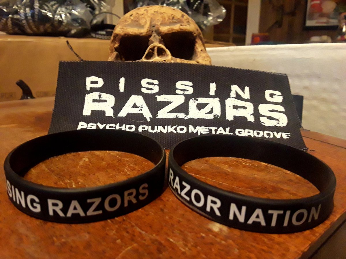 PISSINGRAZORS's tweet photo. New merch rolling in! Patches $5 &amp; Wristbands $1 😲🤘🏼#pissingrazors #leftfordead #spotify  #iTunes #buyoursong #youtube #subscribe #PRchannel #mailinglist  #newcdcomingsoon #eulogydeathmarch #newmerch https://t.co/XsWpSrmNdK