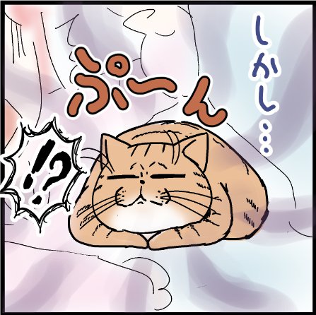 それは意図的なのか偶然なのか・・・
#猫 