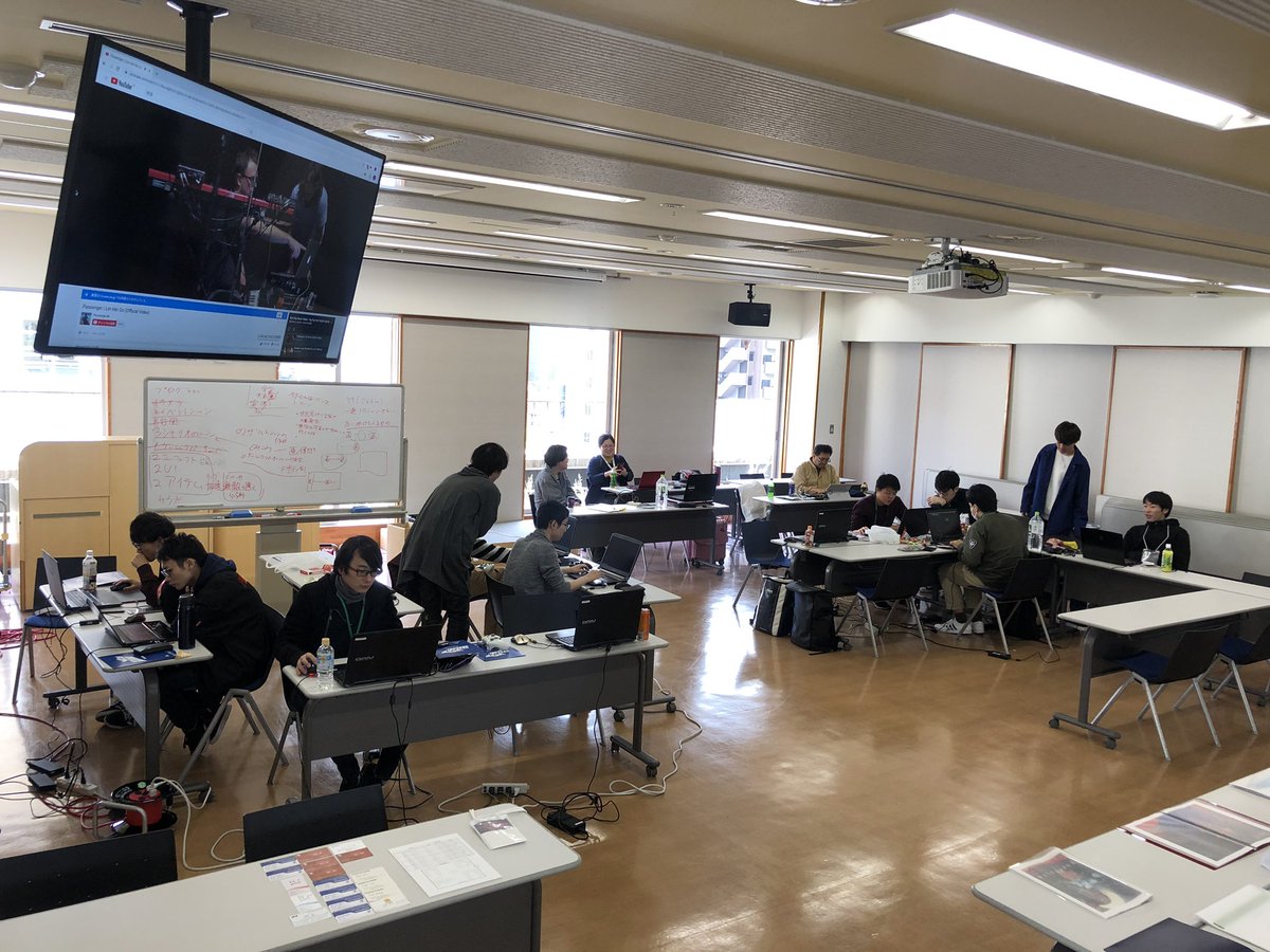 landhoPR's tweet photo. 福岡ゲームブートキャンプに来ています。学生さんたち頑張れ!
#ランド・ホー #福岡ブートキャンプ2019 #FGBC #FGBC2019 https://t.co/whlKw2jPpD