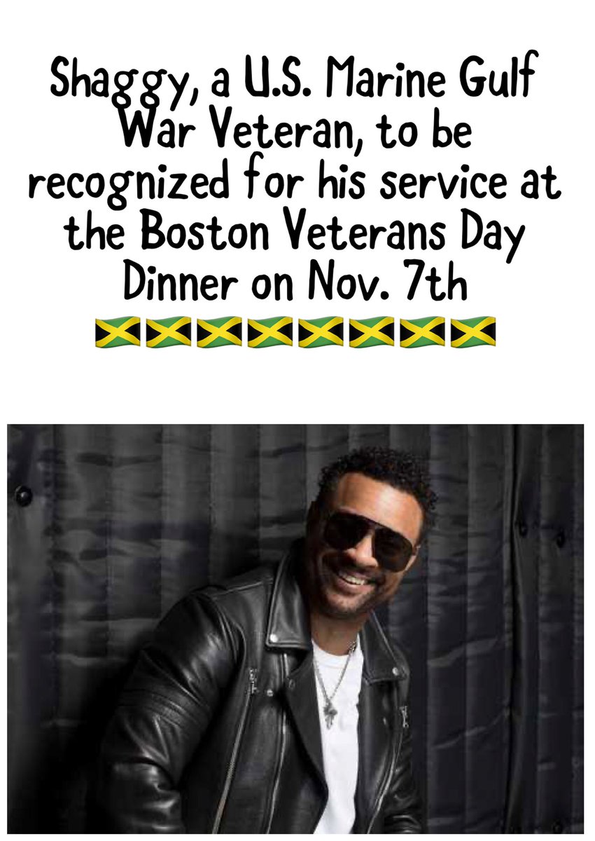 island_chapters's tweet photo. #Congratulations and thank you for your service #shaggy!!
*
*
*
*
*
#veteran #boston #marine #jamaica #islandchapters https://t.co/nDzD0c8FTS