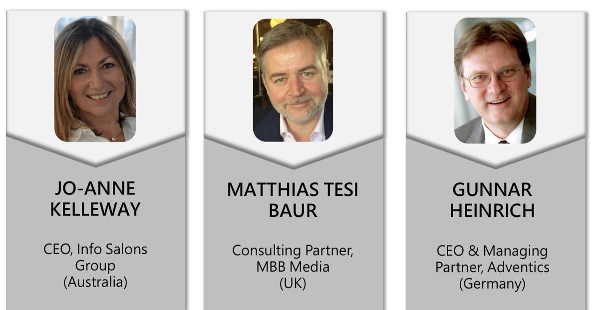 Don’t miss the Digital Debate at <a href="/UFILive/">UFI</a> #UFIbangkok at 15:15 with @jkinfosalons <a href="/Matthias_Tesi/">Matthias Tesi Baur</a>  and <a href="/adventics/">Gunnar Heinrich</a> . This is going to be spectacular...