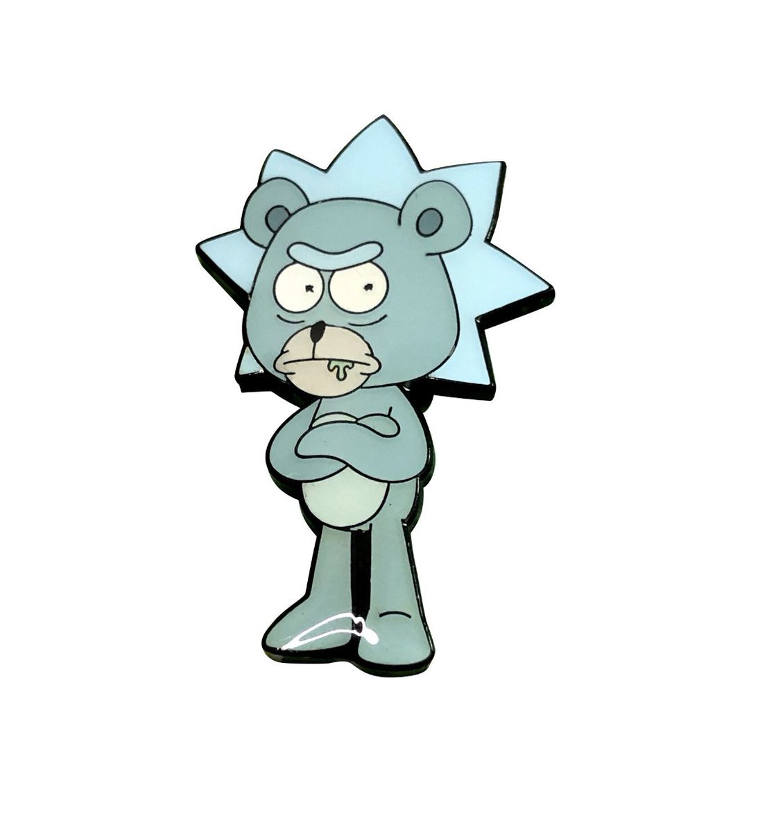 ZenMonkeyStudio's tweet photo. Teddy Rick pins and more coming Monday! @RickandMorty #RickandMorty #Season4 https://t.co/oqSpqkTrHj