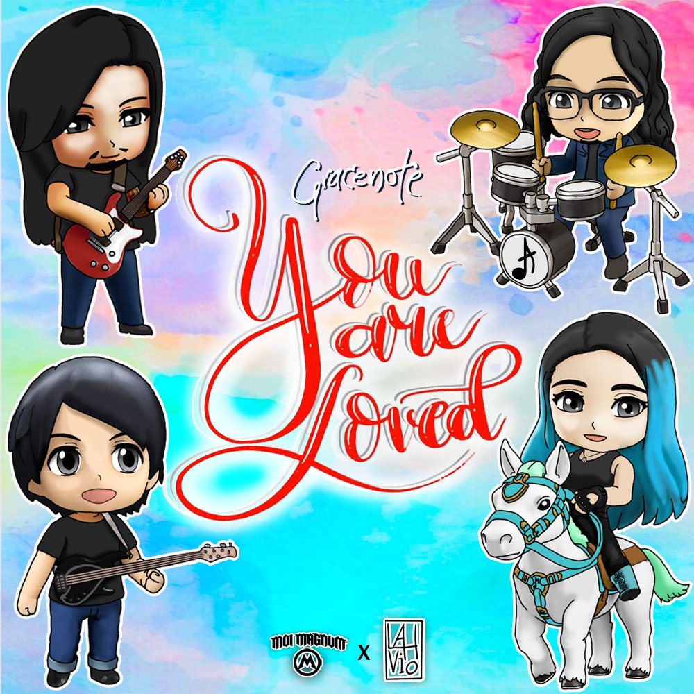 moimagnum's tweet photo. ᴍᴀɢɴᴜᴍ ᴄᴏʟʟᴀʙ
🔖 "You Are Loved"
✏️ @iLahvio
🎸 @GracenotePH
#EuniceJorge #JazzJorge #EJPichay #TatsiJamnague #Gracenote #FanArt #DigitalArt #DigitalPainting #Chibi #Caricature #PhotoshopEdit #ArtStyle #Nendoroid #Calligraphy #MagnumCollab #MoiMagnum® #Reanimations™ ©2019 https://t.co/rVeUFCTNL9