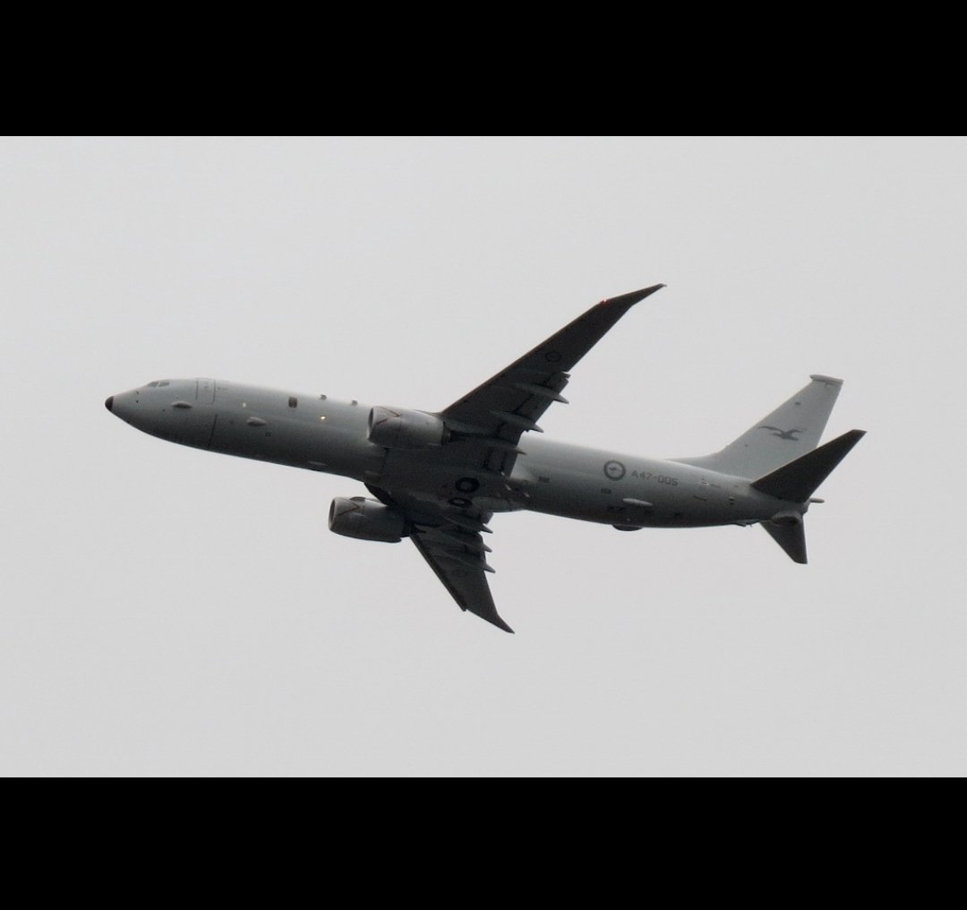 is_keelu's tweet photo. RAAF
Boeing P-8A Poseidon 
Spotted off the coast of #Japan

#ASY185 #A47005 #7CF9CF #P8 #Planespotting #Planespotter #Planespotters #RadarSpotter #aviation #Aircraft #MilitaryAircrafts https://t.co/199hZmqJ2a