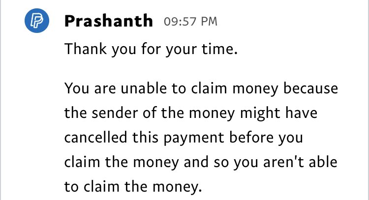 akipooooooo's tweet photo. @BookbyteHelp Hi, I just sent a message on the website, but I’m sending here too just in case. On PayPal, I couldn’t accept the money for the books I sold, so I asked PayPal customer service. And they said like this. How can I receive the money? My order number is #7921592. https://t.co/XqRMqgeXdt