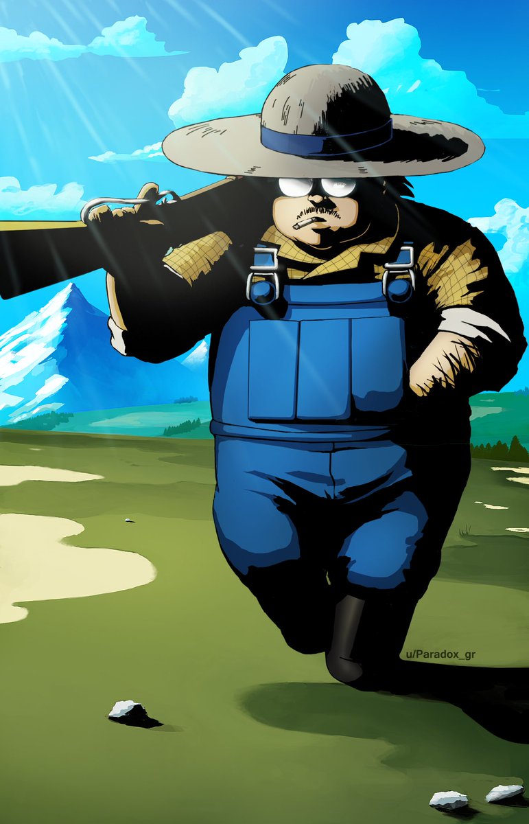 Shield_Labs's tweet photo. @dragonballsuper Farmer with a Shotgun that’s all I need. https://t.co/QTITJxwum4