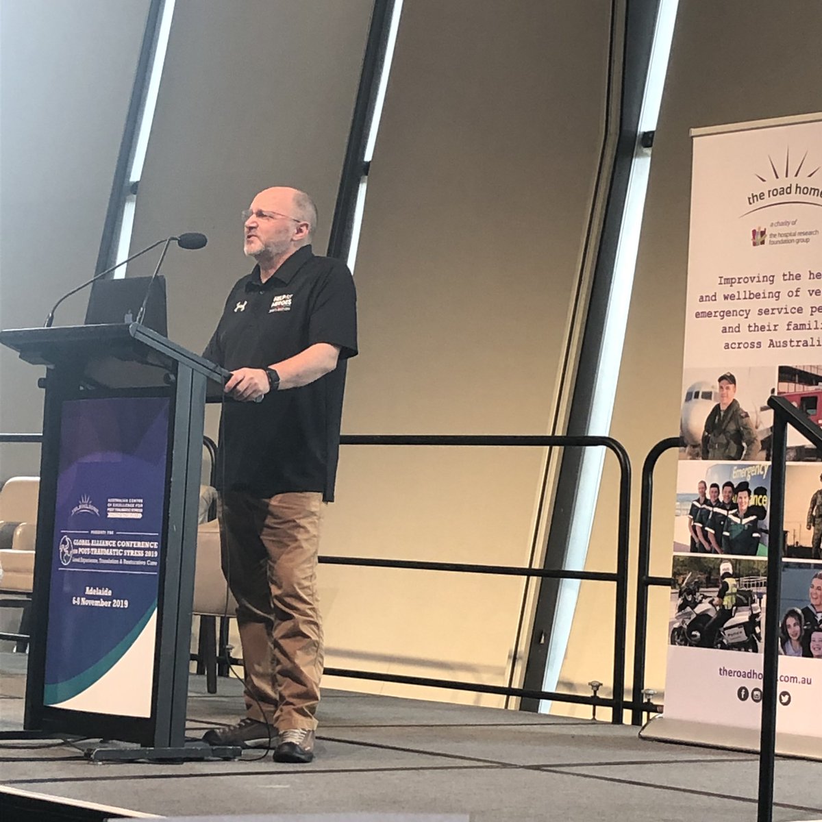 MESHealthAus's tweet photo. We have also heard about models of care for PTS, peer-based support programs, and programs and support to aid post-traumatic growth by #ptsleaders from Australia, Canada, the USA and the UK. https://t.co/yYHfqwpXKD