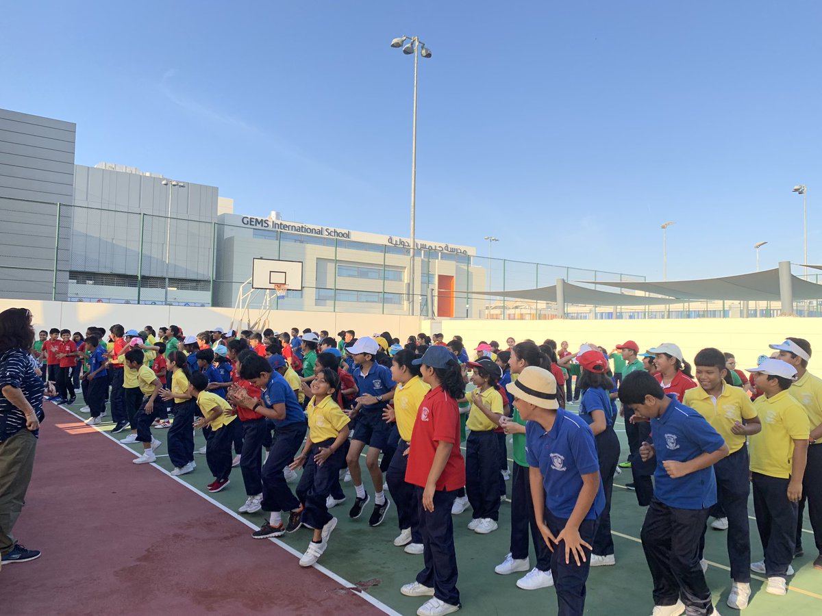 CristinaBago's tweet photo. NMS grade 3 to grade 5 students, getting ready for Al Khail Marathon 2019 ππΎββοΈππ»ββοΈππΎββοΈππ»ββοΈππΎββοΈππ»ββοΈ #NMSsports @gemsnms_alkhail @ShettySampoorna @Fatima_Martin @ChristineDeNor1 https://t.co/xcfJrgBAKH