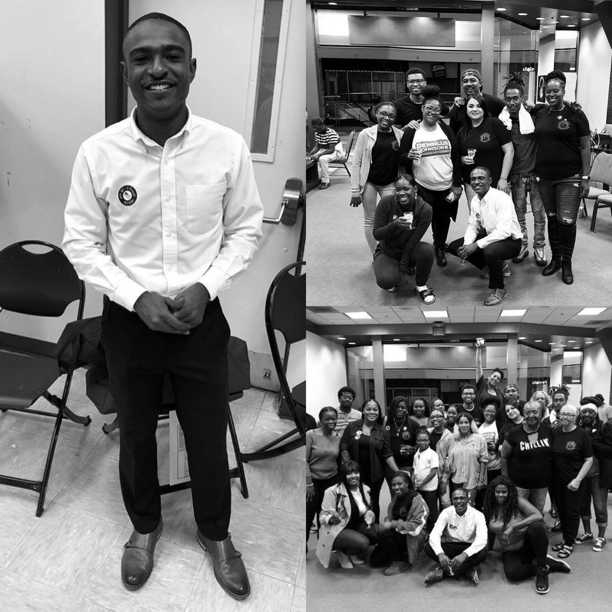 demnlusjohnson's tweet photo. One year ago today I was elected to Richmond’s City Council. We made history. The youngest ever elected. A Black man from The Iron Triangle. Real Richmond. I couldn’t be here without all of you. My team, my community, my family. The best part? We’re just getting started! https://t.co/RUnVL4INuH
