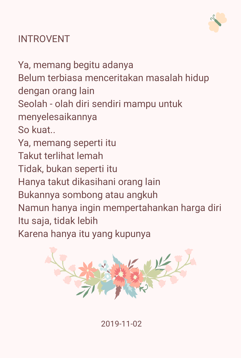 Riskapuspita96's tweet photo. #introvent https://t.co/wRhYiaMQhb