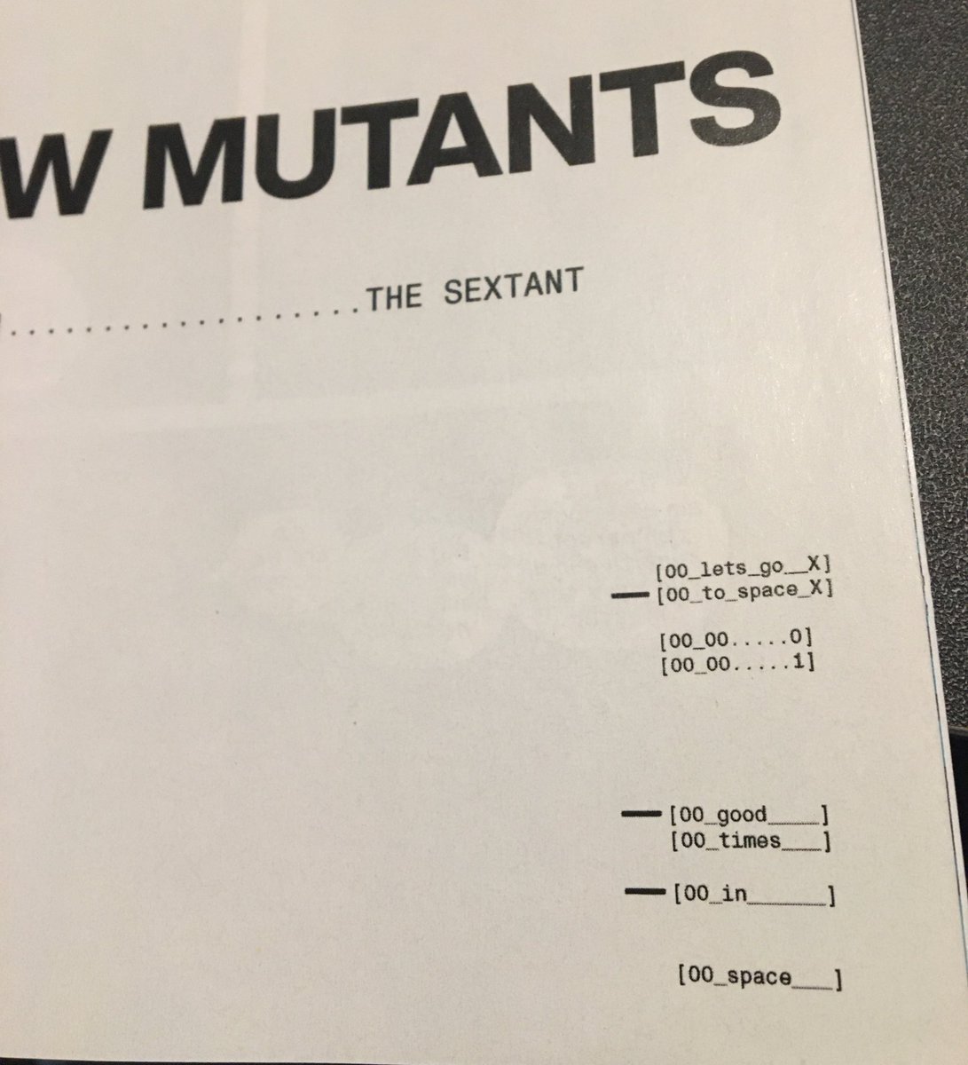Samurai_Jeff's tweet image. Someone’s excited to Go To Space! 

(So am I!) 

#LetsGoToSpace !
#XSpoilers #DoX #NewMutants