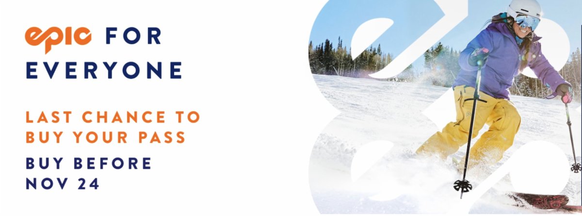 skibundle's tweet photo. EPIC Passes - Book by 24th Nov 2019 https://t.co/BrRbydOT4a https://t.co/VUM7JaDboR