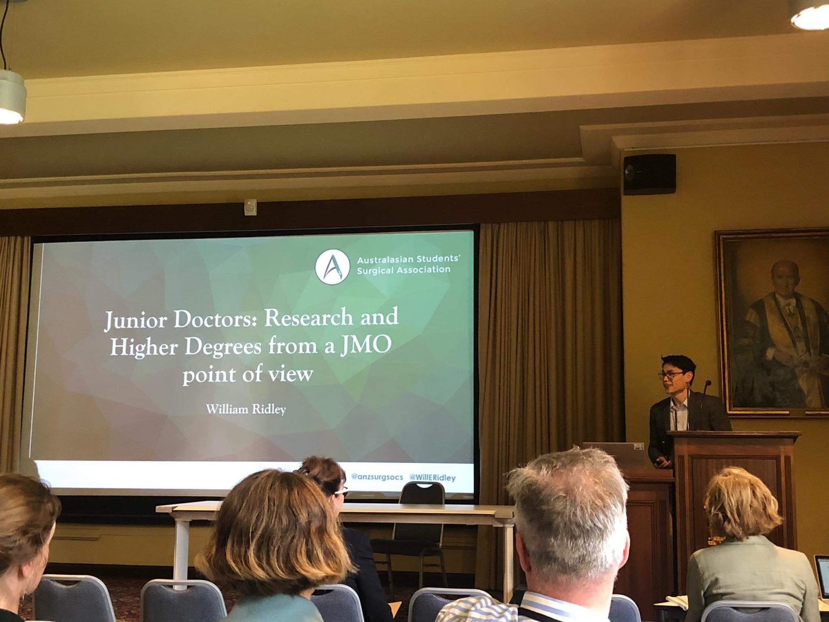 Australasian Students' Surgical Association (ASSA) (@anzsurgsocs) on Twitter photo Outgoing ASSA president <a href="/WillERidley/">William Ridley</a> giving a fantastic presentation at #SAS19 about how #collaborativeresearch can help develop better future surgeons. Exciting times for students and trainees alike!
<a href="/TASMANCollab/">TASMAN Collaborative</a>
<a href="/strive_wa/">STRIVE WA</a>
<a href="/RACSurgeons/">RACSurgeons</a> Outgoing ASSA president <a href="/WillERidley/">William Ridley</a> giving a fantastic presentation at #SAS19 about how #collaborativeresearch can help develop better future surgeons. Exciting times for students and trainees alike!
<a href="/TASMANCollab/">TASMAN Collaborative</a>
<a href="/strive_wa/">STRIVE WA</a>
<a href="/RACSurgeons/">RACSurgeons</a>