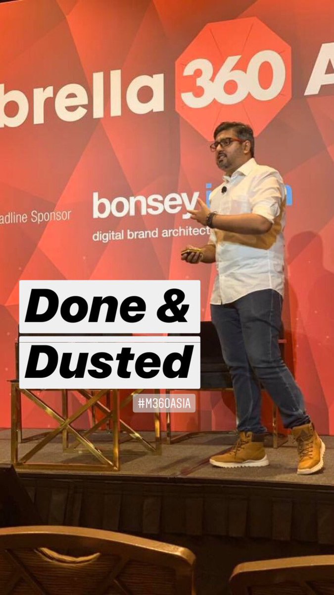 karanisme's tweet photo. I’m still high from all that adrenalin... what a rush! #m360asia @MumbrellaAsia https://t.co/zAKc6YAIgM