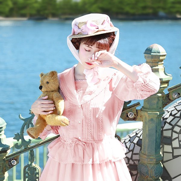 Melody basket セットアップ Bon voyage ピンク スカート | cprc.org.au