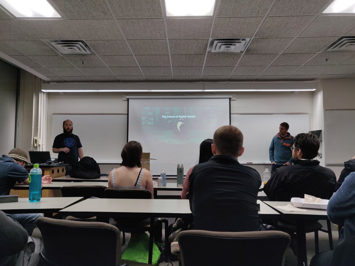 CryptoUMN's tweet photo. Big thank you to @cryptokeepkey for their presentation, Q&amp;A, and giveaway this evening! https://t.co/0FCVjOH9uU